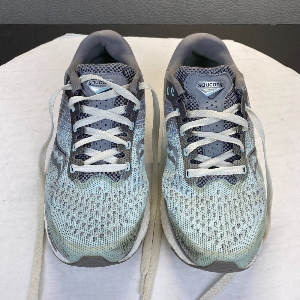 Saucony Shoes Womens Size 10 Freedom 3 Running Sneakers Gray Blue Road Workout